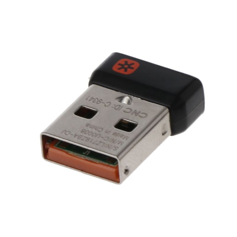 Trådløs dongelmottaker som forener usb-adapter for logitech musetastatur koble til 6 enhet for mx  m905 m950 m505 m510 m525 osv
