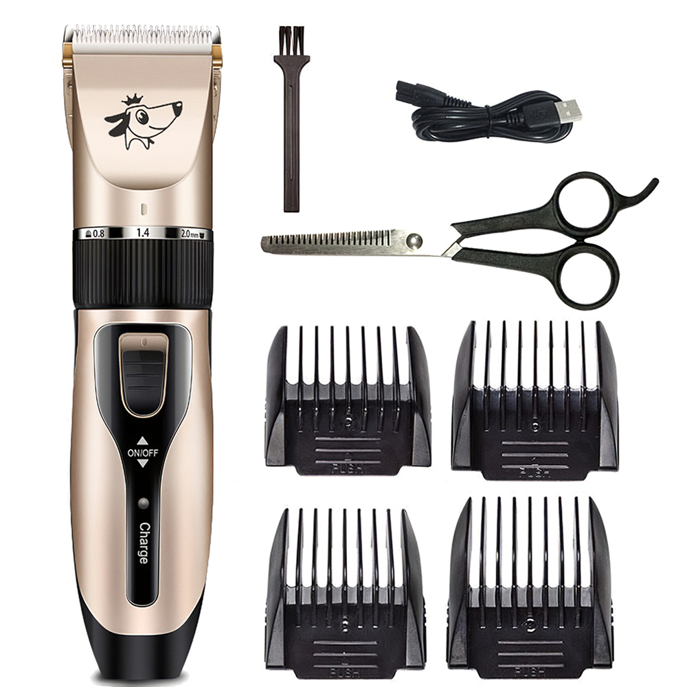 Pet Dog Hair Clipper Dog Shaving Machine USB Rechargeable Dog Grooming Hair Clipper for Animals Electric Pet Grooming Trimmer