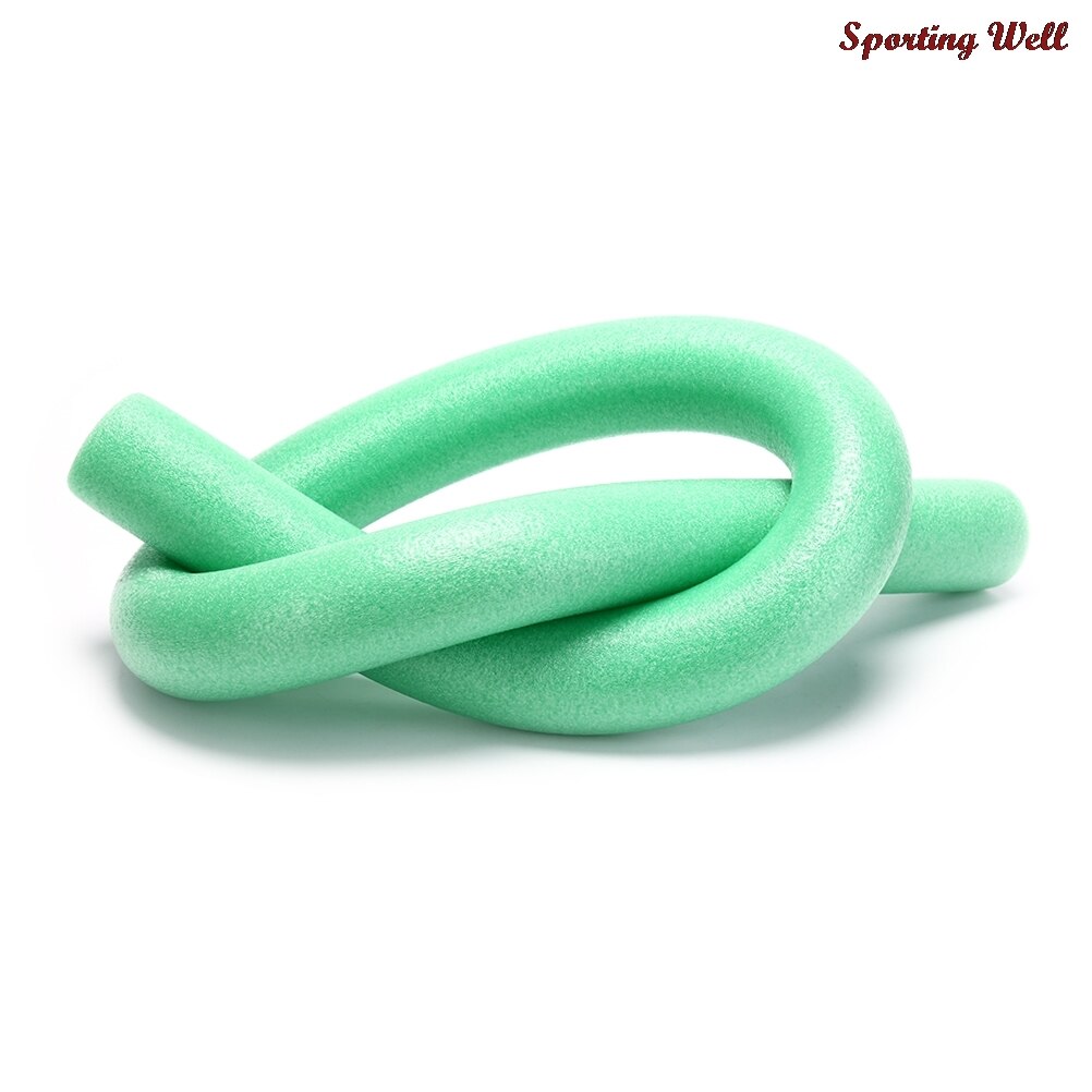 1 PC hollow Flexible Swimming Swim Pool Water Float Aid Woggle Noodles Useful for Adult and Children Over 5 Years Old: green