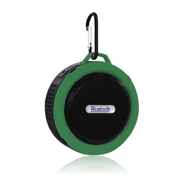 Ewa Bluetooth Speaker Plastic Draagbare Draadloze Met Gesprekken Handsfree En Zuig Waterdichte Douche Luidspreker Caixa De Som Douche: green