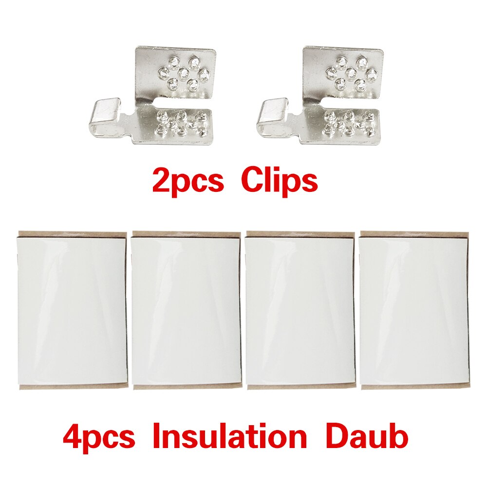 220W/M2 Far-Infrared Electric Floor Heating Film AC220V 50cm Width All Size Warming Mat Suitable for Floor Ceiling Wall: 2 Clips 4 Pastes