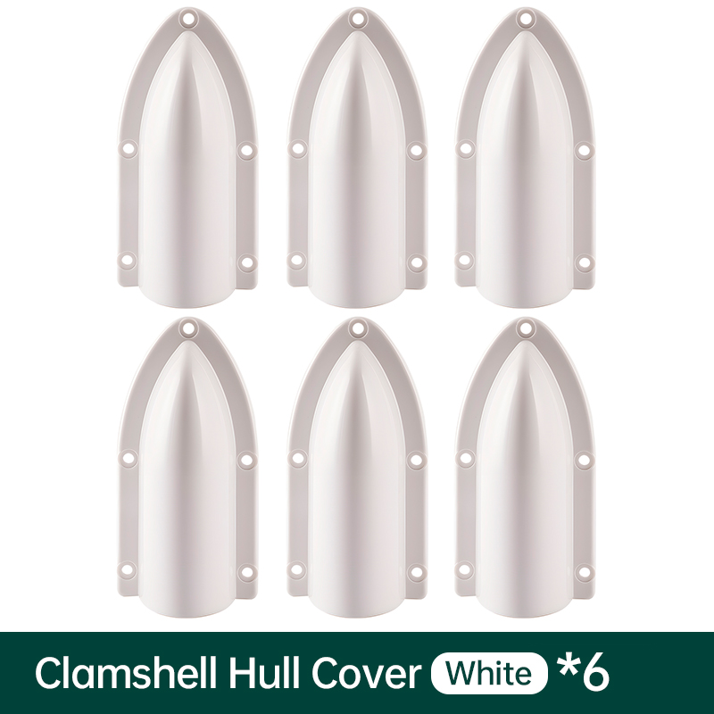 Marine Clamshell Drain Cover – Anti-Backflow Boat Drain Deflector, Waterproof Splash Guard, Reduces Water Resistance, ABS,: Gold