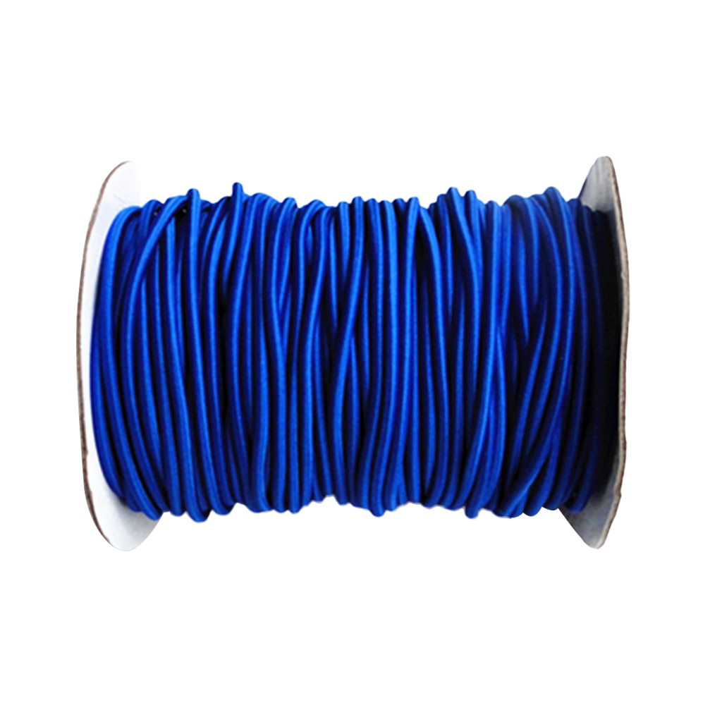 4mm 10m Blue Elastic Bungee Cord Shock Cord Tie Down Boat Trailer Tarpaulin