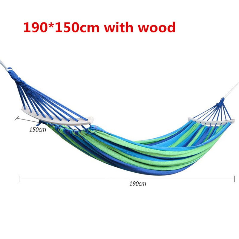 Hangmat Opknoping Touw Swing Hangmat Tuin Indoor Outdoor Meubels Travel Camping Hangmat Bed Canvas Hamak: d