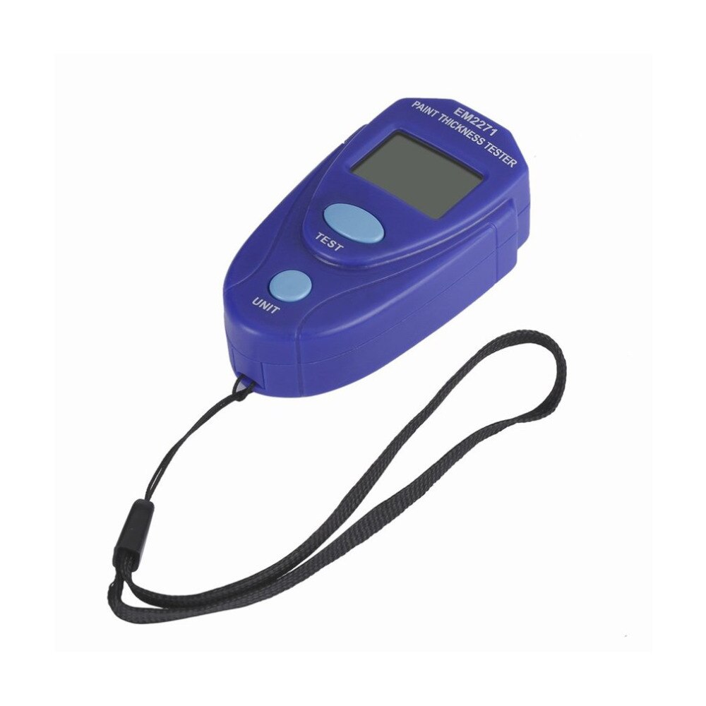 Mini Coating Digital Painting Thickness Tester Meter Mini LCD Automotive Data Hold Car Coating Thickness Gauge without Battery