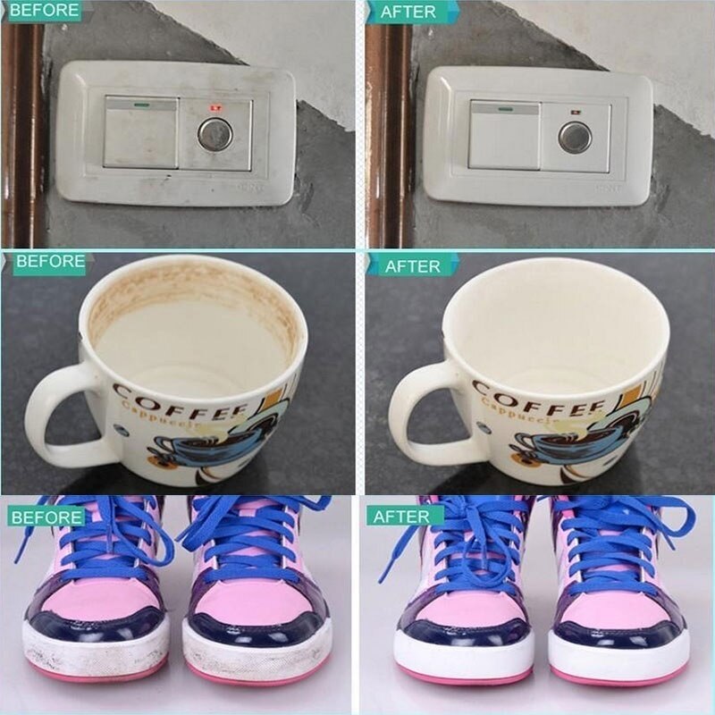 5 stücke Multi-funktion Magie Melamin Schwamm Radiergummi Reiniger Reinigung Schwämme Küche Schlecht 100x60x20mm