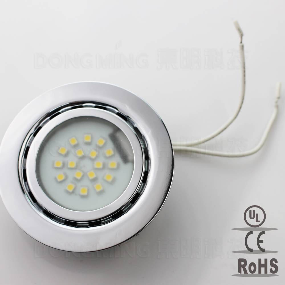 1,5 Watt 12 V LED Stelle licht einbaustrahler kalt warm weiß Stahl küchenschrank wandschrank vitrine unten lampe