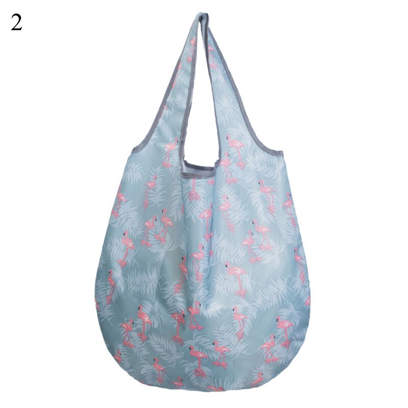 Opvouwbare tas nylon boodschappentas opvouwbare tas herbruikbare tas grote eco-tas boodschappentas milieuvriendelijke tas tote herbruikbare boodschappentas: 2