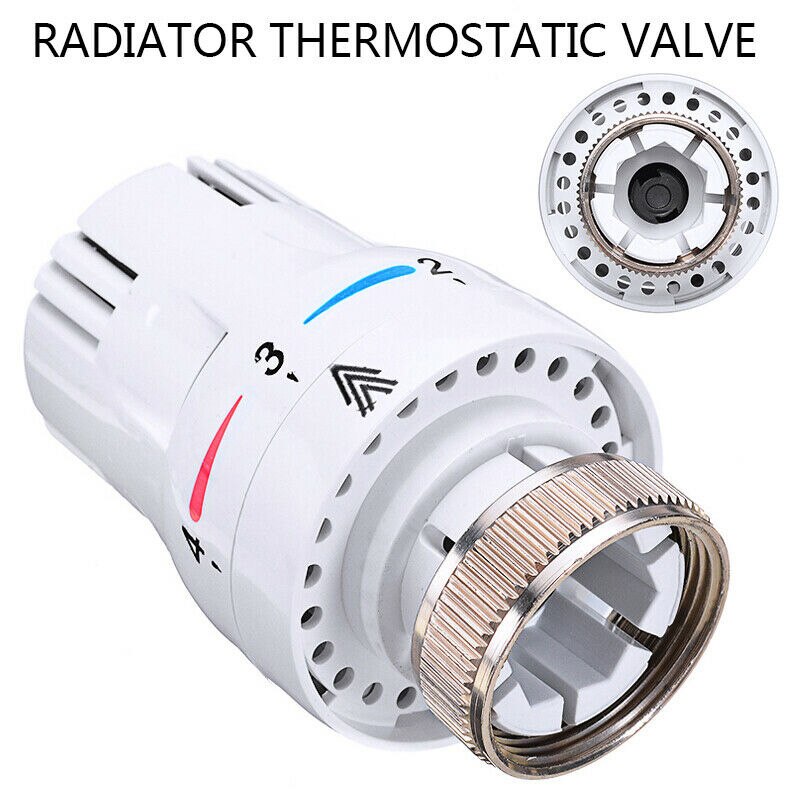 Thermostatic Radiator Valve Pneumatic Temperature Control Valves Remote Controller Radiator Head For Heating System