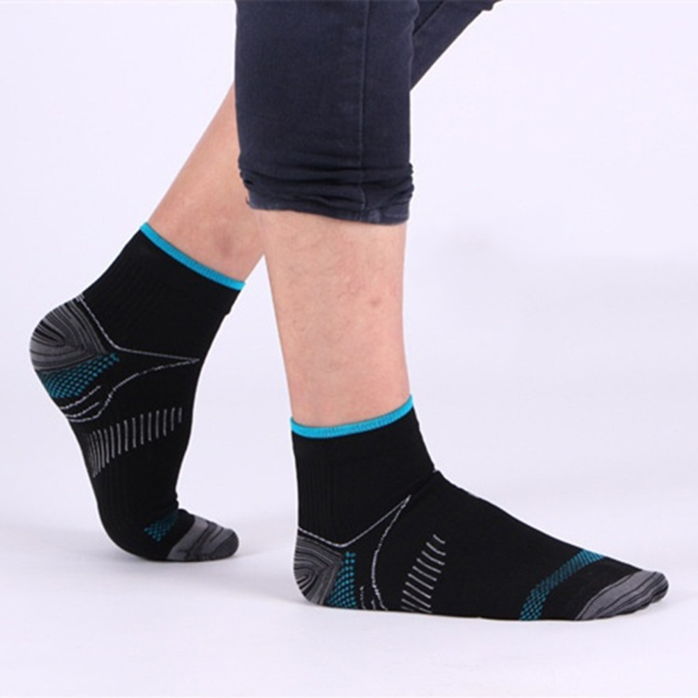 Calcetines de compresión para fascitis Plantar para hombre y mujer, calcetín transpirable, informal, para dolor en el arco, 1 par