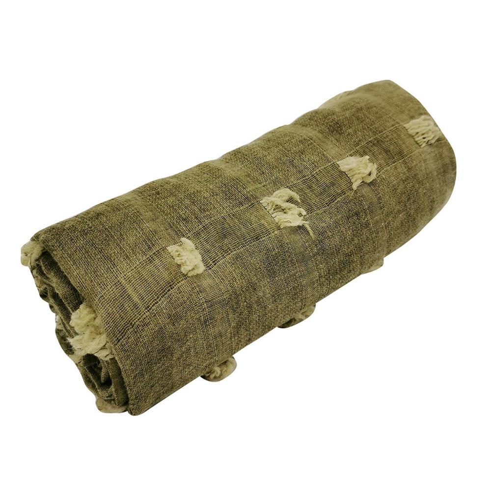 Baby Photography Props Blanket Wrapping Cloth Vintage Style Baby Wraps Baby Photo Accessories Photography Decorative 3FM: Army Green