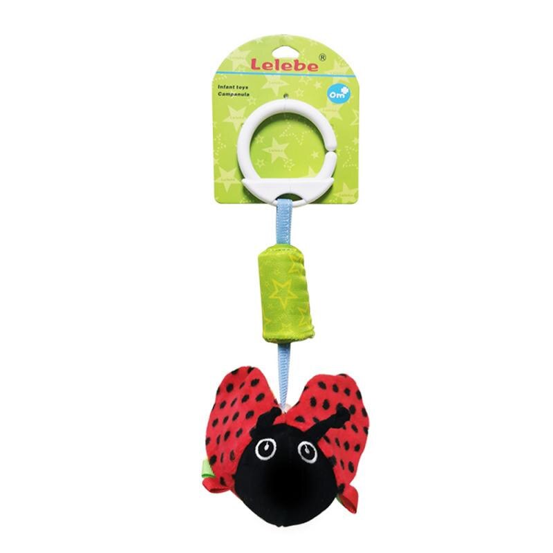 Animal Baby Plush Rattles Stroller Hanging Bell Mobiles Infant Soft Crib Cute Educational Toys for Newborn Children 0-12 Months: 01