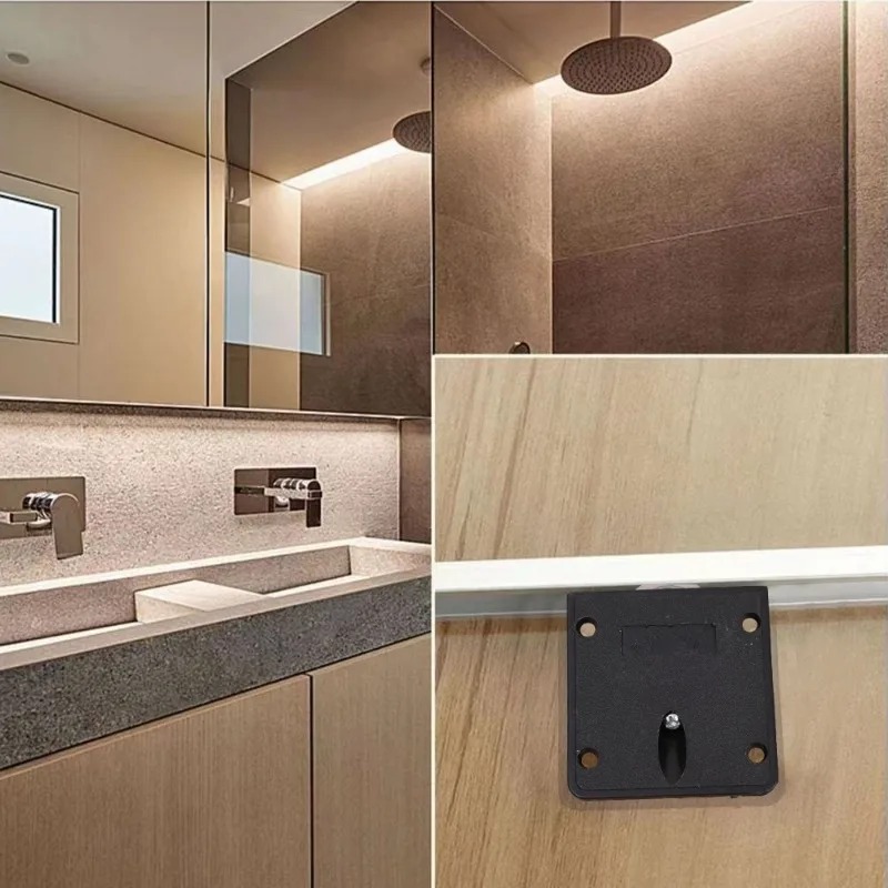 1/4Paare Möbel Schiebetür Rolle Schrank Kleiderschrank Schrank Riemenscheibe Feder Schieberad mit Lagern Möbelzubehör