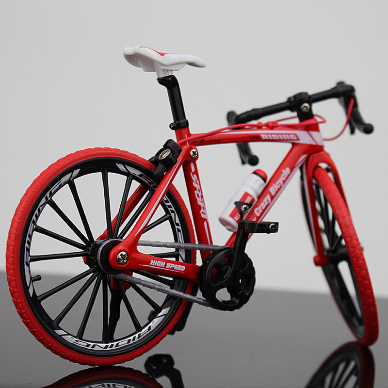 Mini finger cykel legetøj søde mountainbikes cykel model cykel tech indretning fremragende cykel legetøj til børn