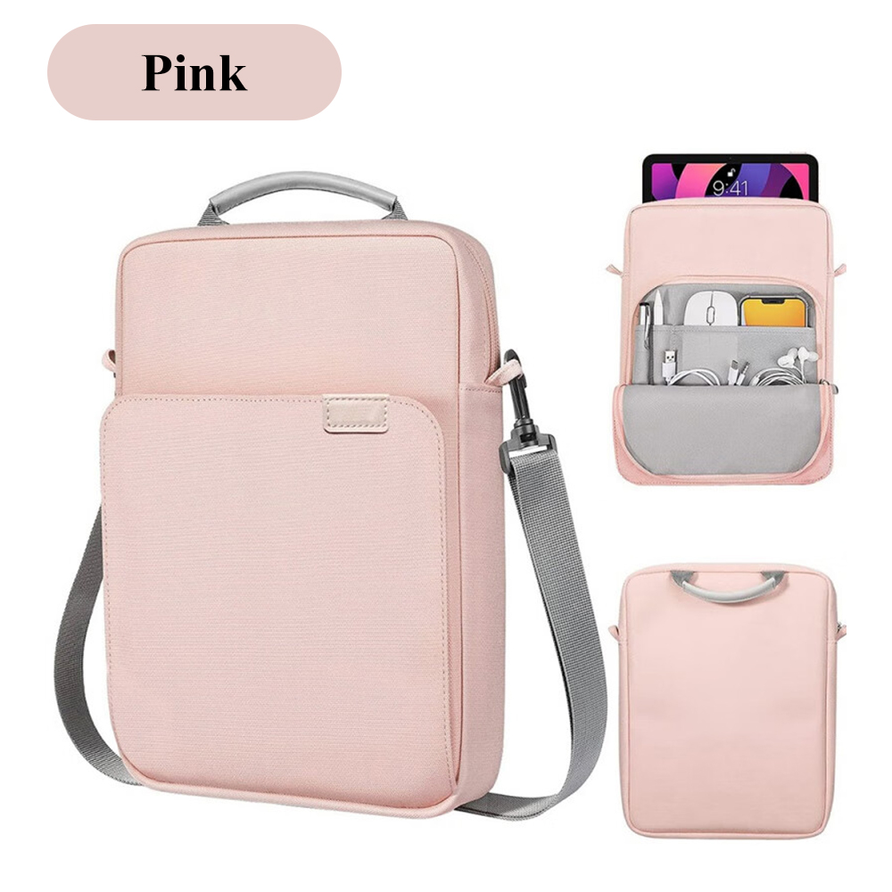 Laptop Tablet Messenger Bag for Macbook Air Pro 11 12 9th / 10.5" 11" iPad Pro Air Tablet Carry Case for Surface HP DELL: 13" / LIGHT BLUE