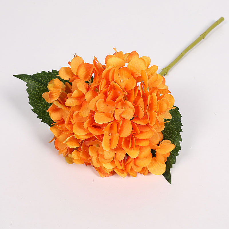 Erxiaobao Kunstbloemen Goedkope Zijde Hortensia Boeket Thuis Indoor Bruiloft Herfst Bloemen Decoratie Accessoires Vallen Decor: 09