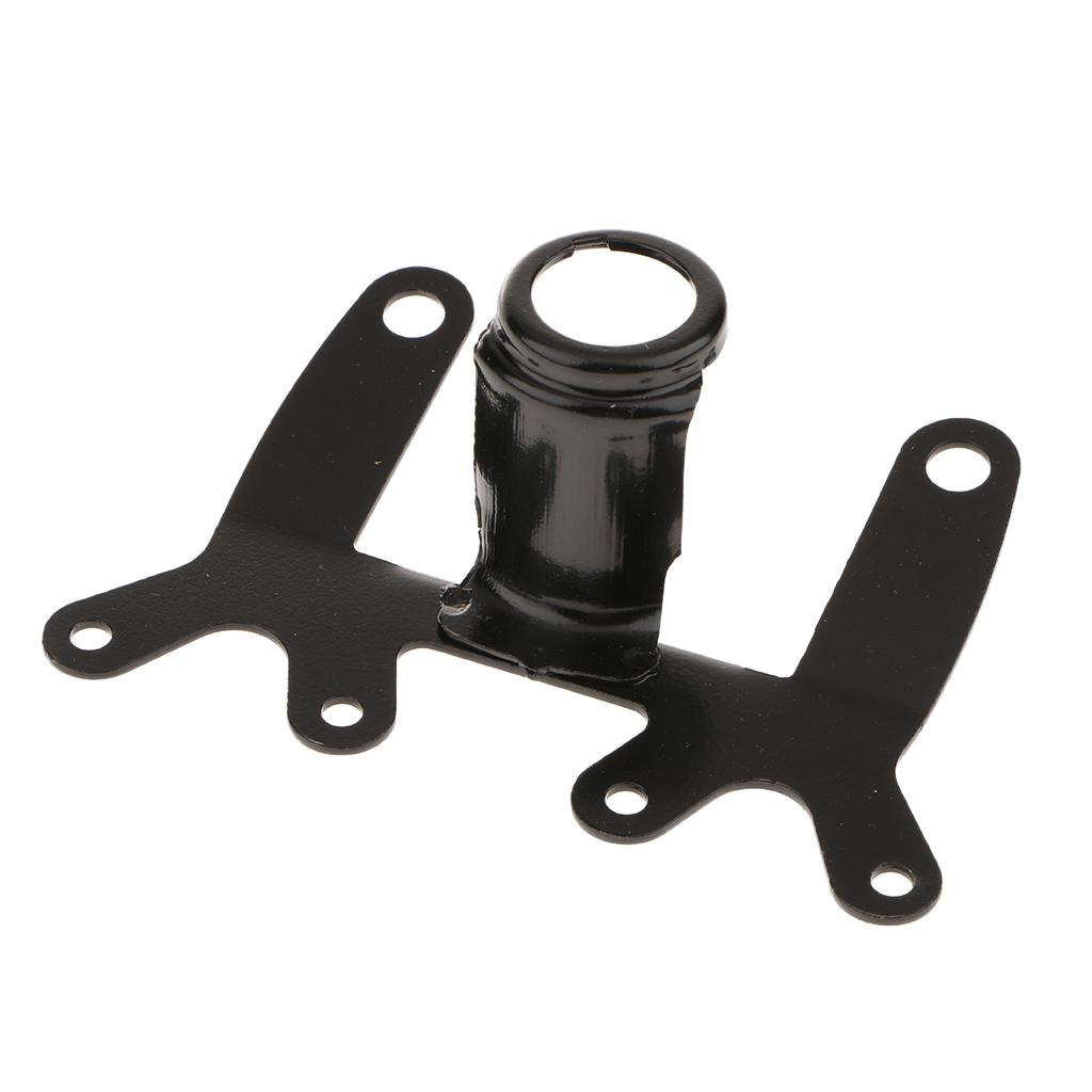 Motorrad Tacho und Tach Gauge Halterung Metall Eisen Dual Mount Universal Schwarz Halter für Modifizierte Motorrad Zubehör: Default Title