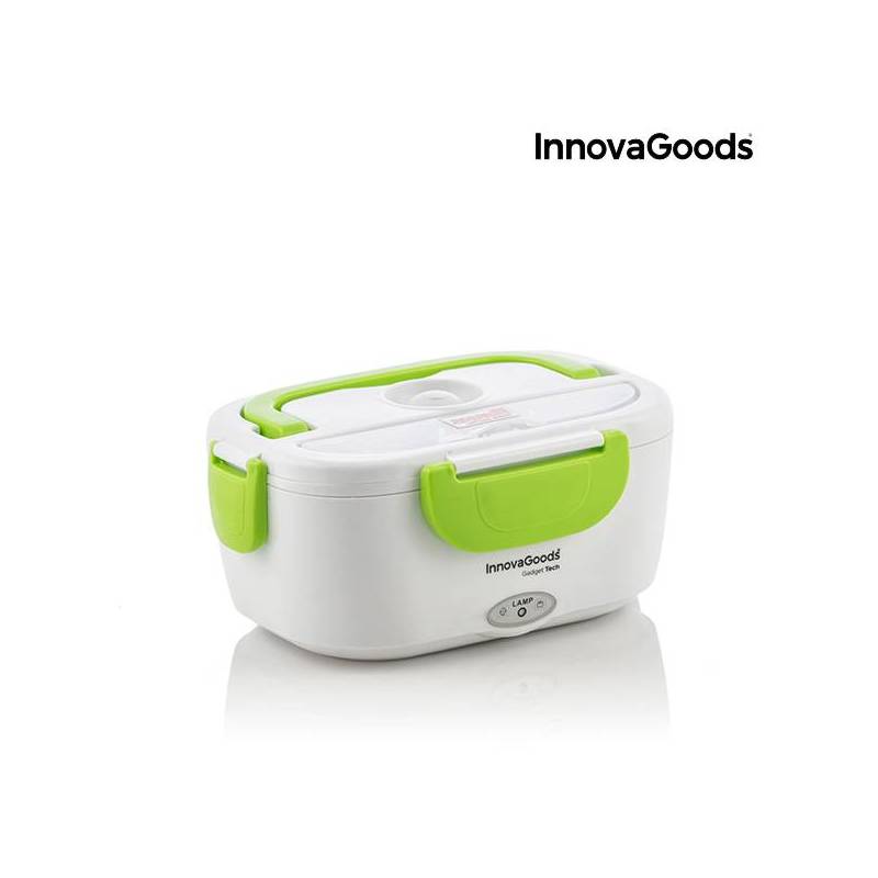 Fiambrera Eléctrica InnovaGoods 40W Blanco Verde