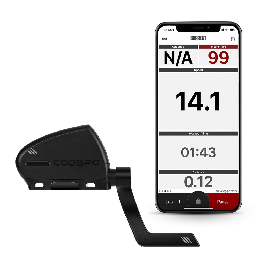 CooSpo – double capteur de vitesse et Cadence pour vélo, sans fil, Bluetooth 5.0 ANT + Ipx67, étanche, pour Wahoo ZWIFT Garmin etrex 30x,