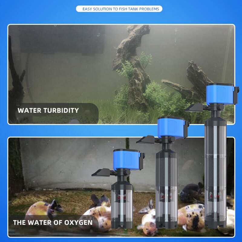 Taburete de succión para excrementos de peces de acuario, separador de heces de inodoro, tanques de filtro, W0YF