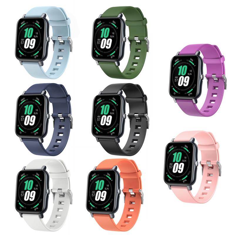 S80 Slimme Horloge Mannen Full Touch Fitness Tracker IP67 Waterdichte Vrouwen Smartwatch Voor Ios Android