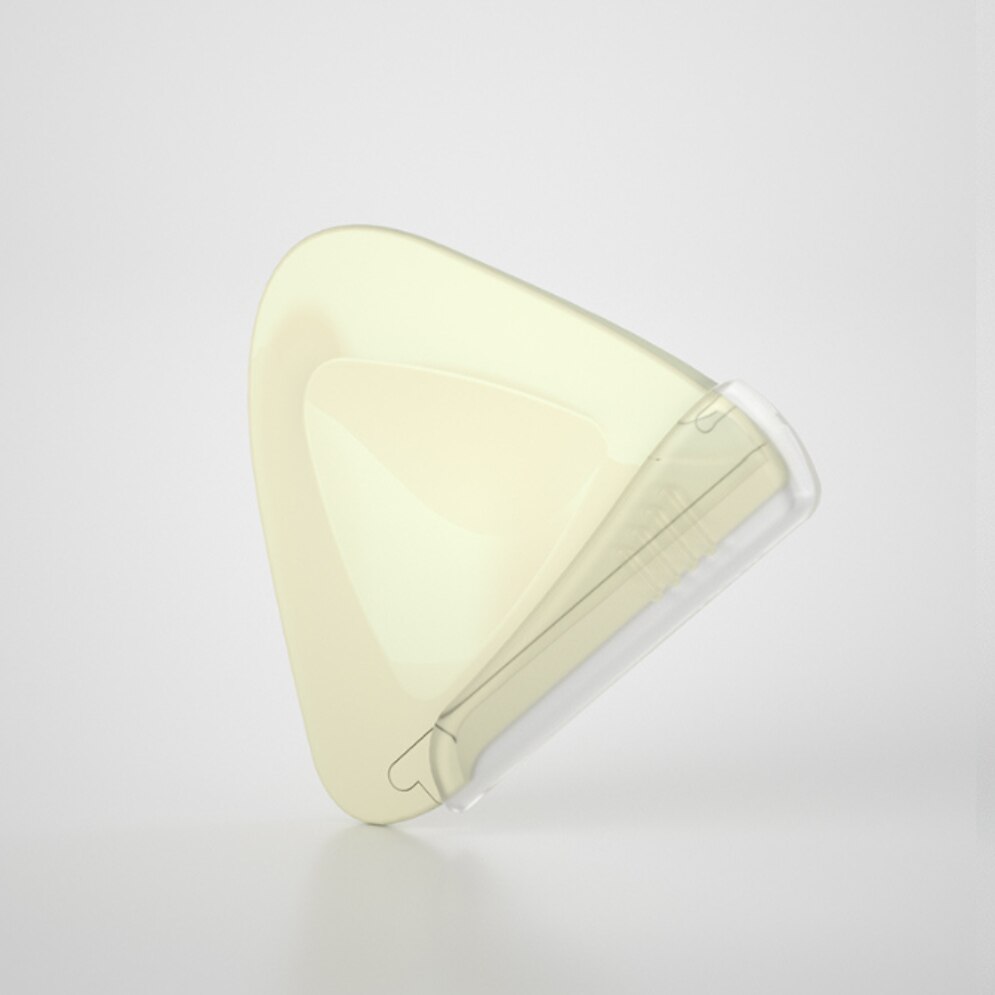 2 Stuks Rvs Driehoek Wenkbrauw Scheren Mes Macro Wenkbrauw Scheermes Wenkbrauw Mes Voor Vrouwen Beauty Makeup Tools: beige