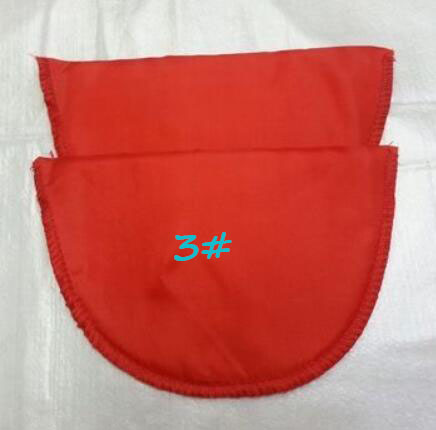 Diepe kleur, dunne 10mm- laags sponshoes, gladde luxe voeringstof, schoudervullingen, dames 16*10cm zachte schoudervullingen  s0064l: No3