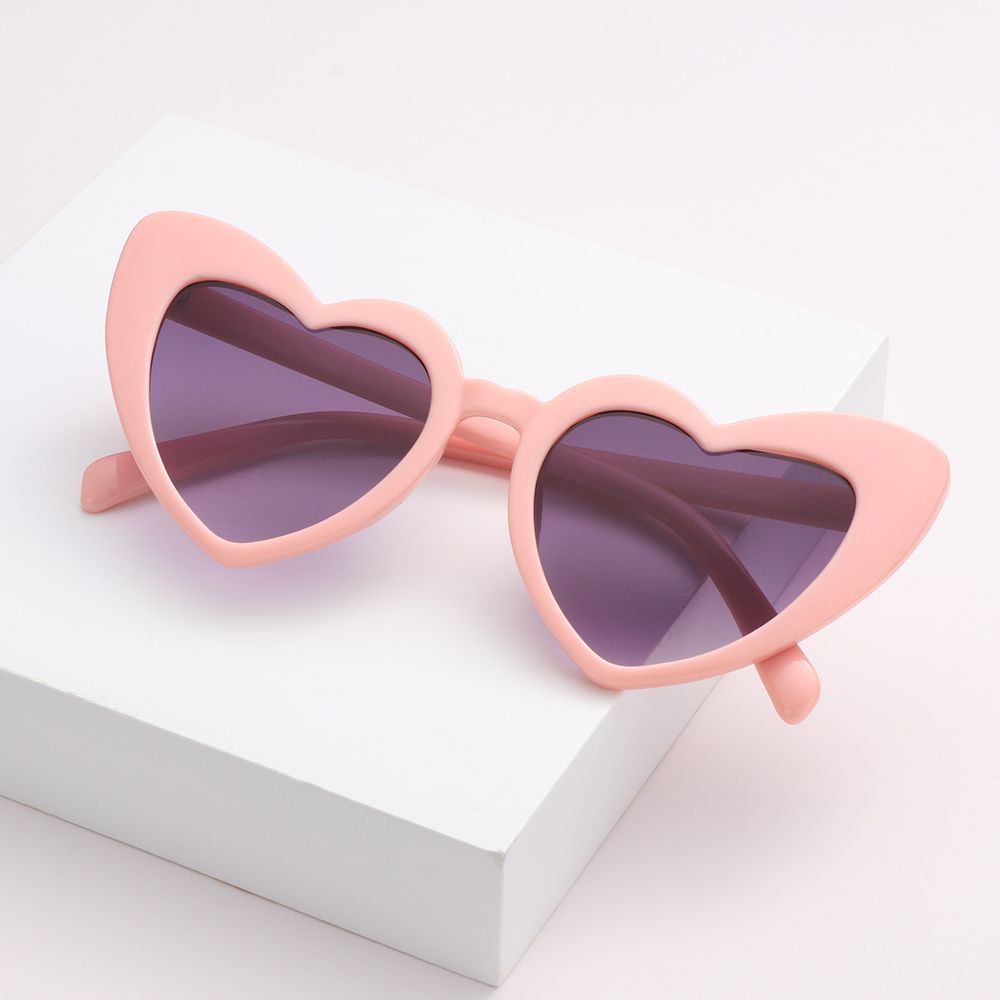 Heart Shaped Sonnenbrillen für Frauen Liebe Herz Sonnenbrille UV400 Schutz Brillen