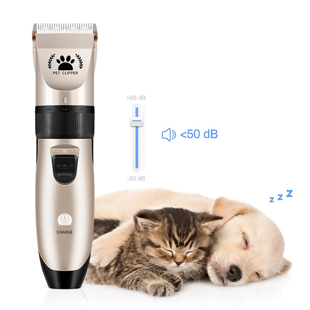 Digitale Scheerapparaat Voor Honden Draagbare Oplaadbare Low Noise Digitale Tondeuse Scheerapparaat Voor Honden Katten