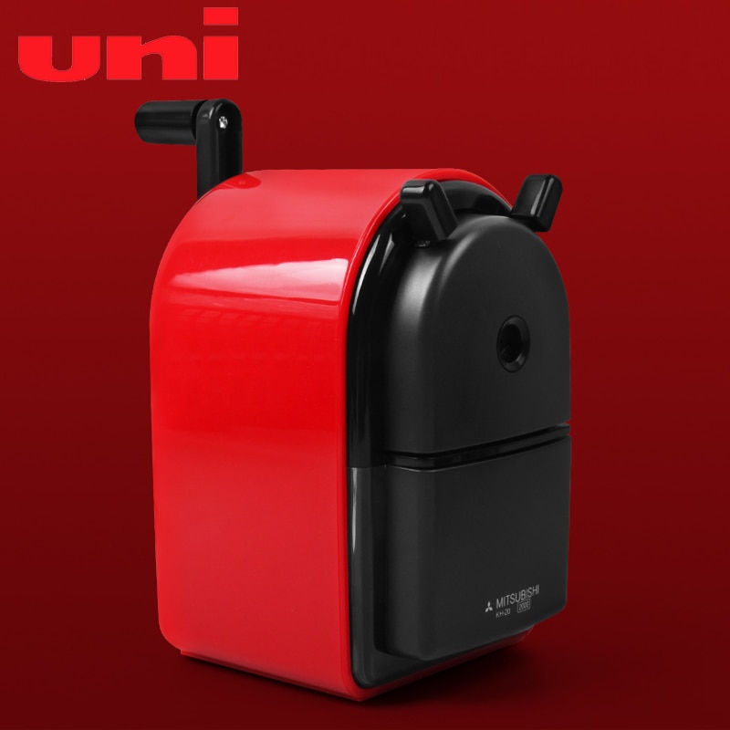 Uni Pencil Sharpener Hand Turn Pencil Sharpener KH-20 Adjustable Thickness Manual Pencil Sharpener Student Sketch