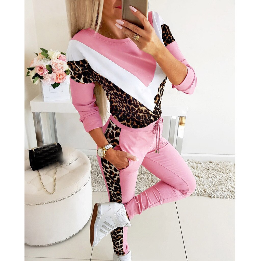 2 Stuks Set Vrouwen Sport Trainingspak Hoodies Sweatshirt Broek Set Jogger Sport Wear Dames Casual Zweet Herfst Streetwear Pak