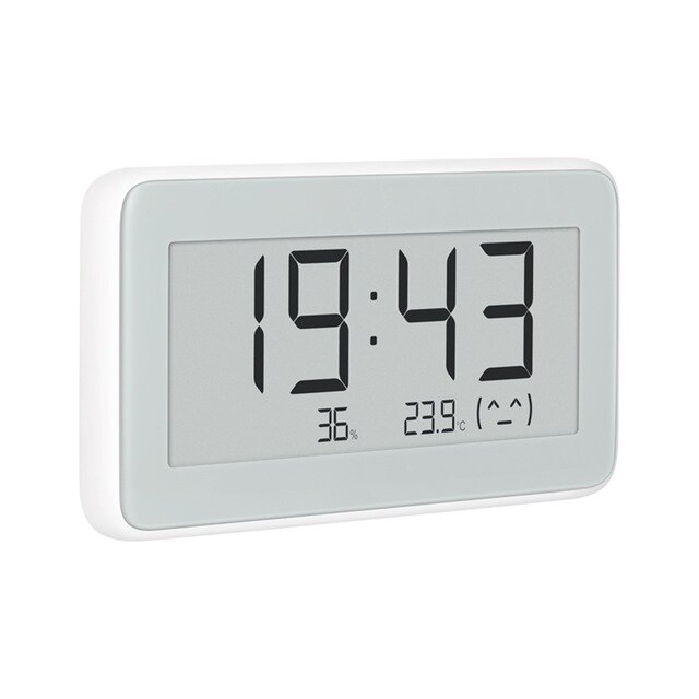 Xiaomi MIJIA BT4.0 Wireless Smart Electric Digital Clock Indoor&Outdoor Hygrometer Thermometer E-ink Temperature Measuring Tools: Default Title