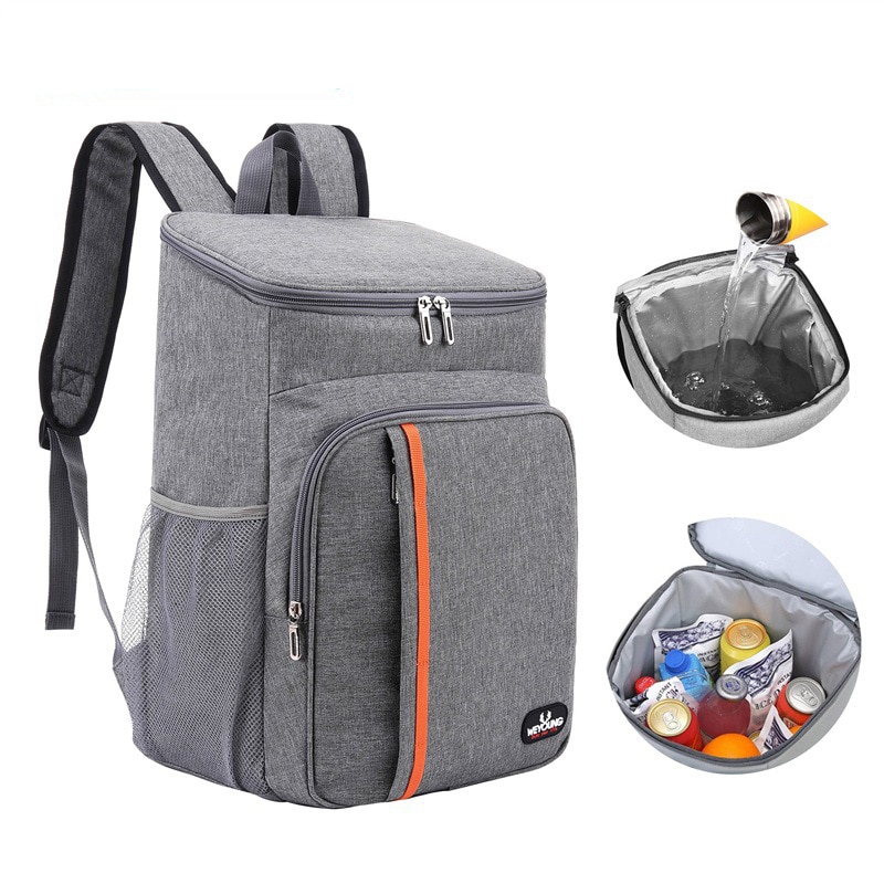 Zaino termico da 18 litri per uomo zaino termico per pranzo termico per alimenti borsa termica per Picnic borsa termica per bevande a grande capacità