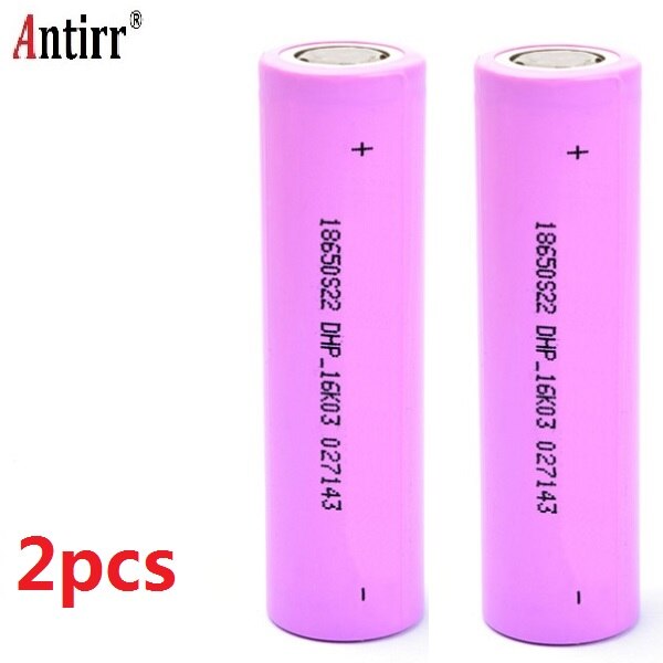 18650 Battery rechargeable 18650 26FM for flashlight power bank ICR18650-26FM 2600mAh 3.7v charge18650 rechargeable battery: 2pcs