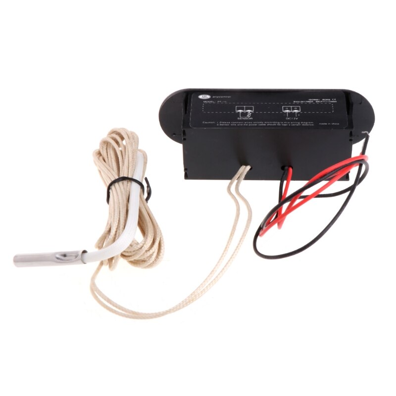 -20~300degrees Celsius PT-11 Digital Thermometer Temperature Meter Indicator w/ 2M NTC Sensor