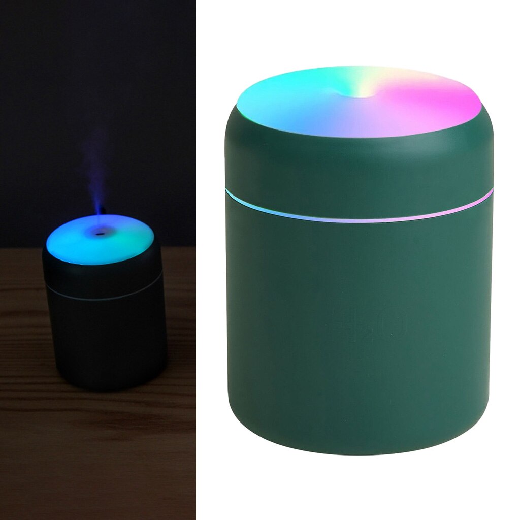 Mini Humidifiers with Night Light, Cool Mist Humidifier USB Air Diffuser, for Home Office Bedroom Desktop