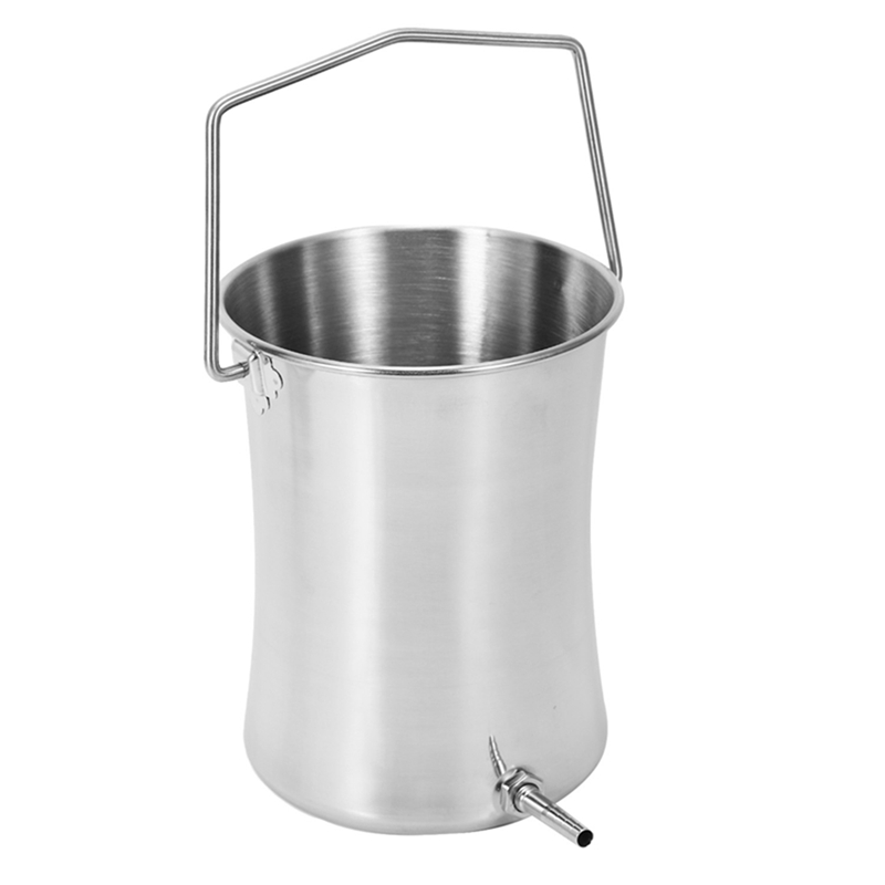 A78E-2L Health Stainless Steel Enema Bucket Suitable for Colon Cleansing Reusable Constipation Cleaning Detoxification