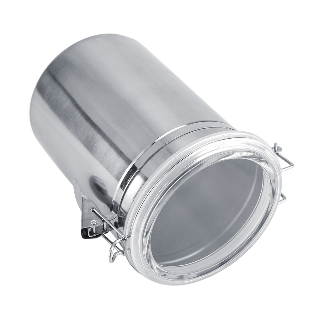 Stainless Steel Coffee Container Storage Canister Vacuum Sealed Storage Jar for Sugar Tea Kitchen Storage Box Vacuum Containers