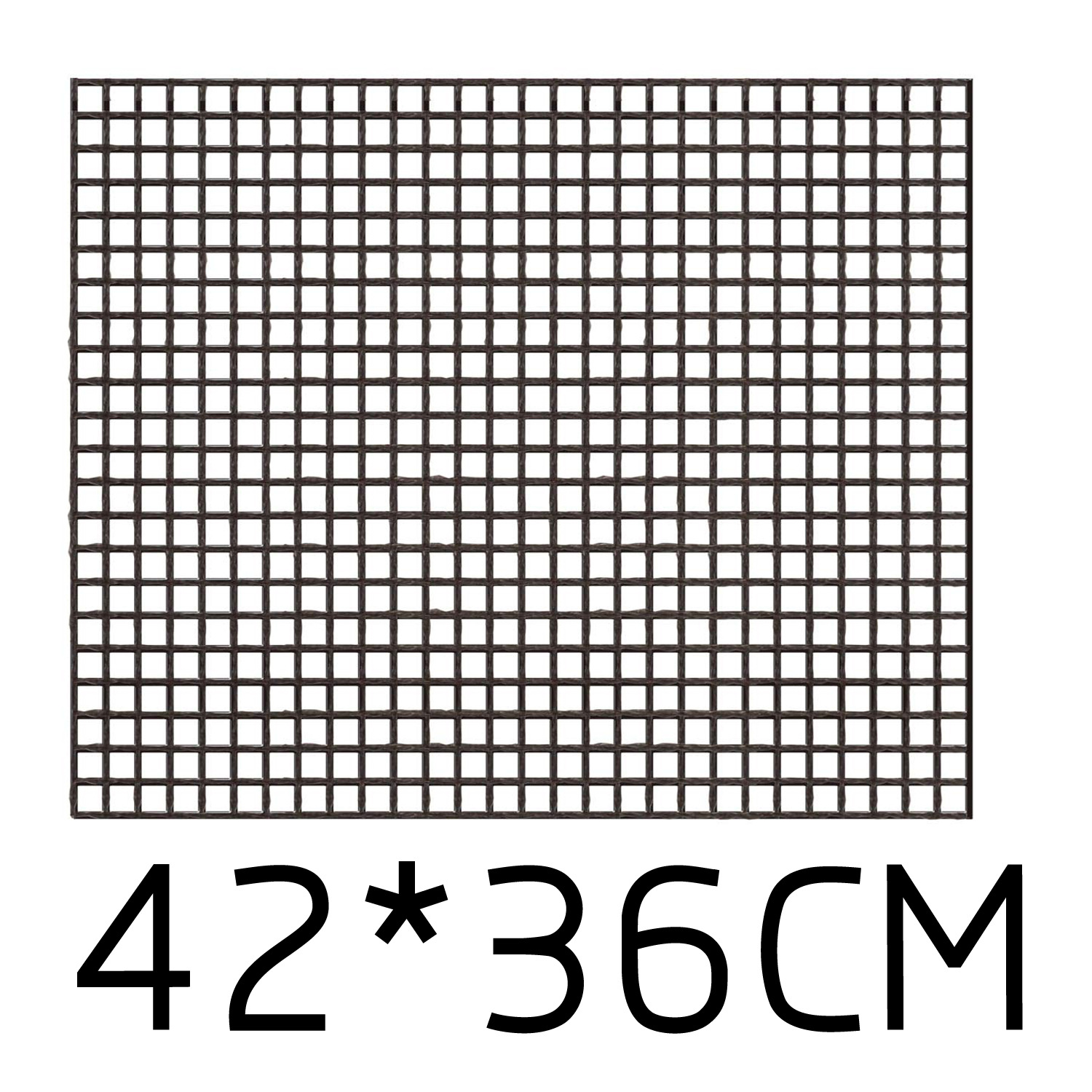 Non-stick BBQ Grill Mat Barbecue Baking Pad Reusable Barbecue Grill Mesh Mat For Outdoor Cooking BBQ Grill Accessories: 42x36 Grill Mesh