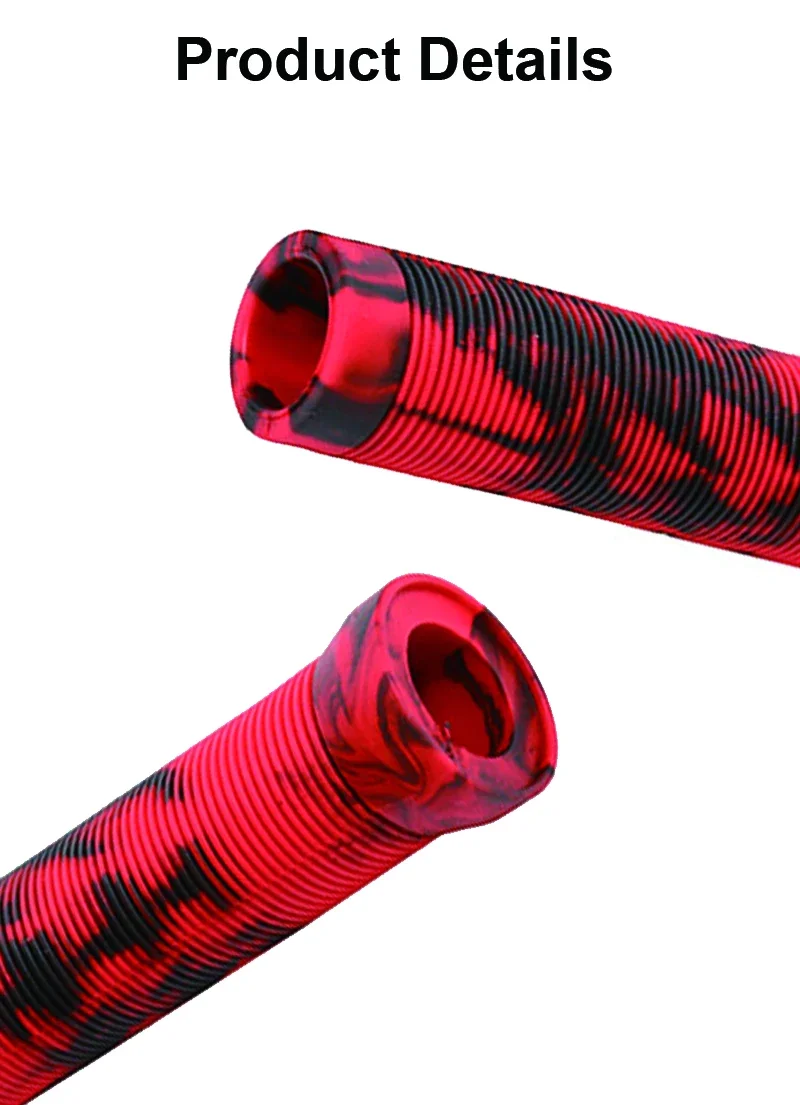 Punhos de borracha macia para guidão de bicicleta, manopla à prova d'água para mountain bike, à prova de poeira, antiderrapante