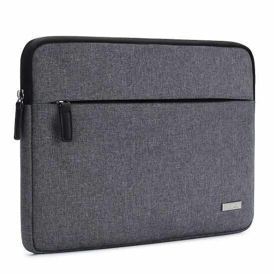 Canvas Schokbestendig Inch Laptop Tablet Beschermhoes Anti-Shock Padding Computer Tas Voor 10 11 13 14 15.6 inch Macbook: Grey / 13-inch