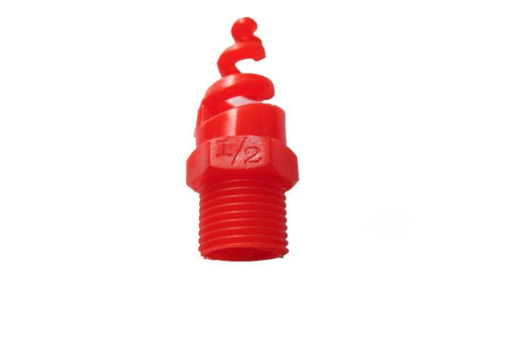 6 st 1/2 " gängad spiralkon plastdimsystem dimmunstycke imduschmunstycke industriell spraydammborttagare