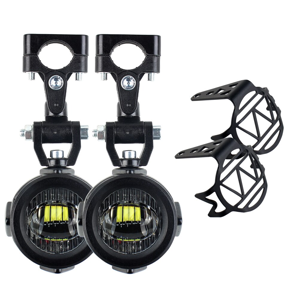 Led -lisävalot bmw -moottoripyörälle 40w 6000k -piste -sumuvalot bmw  r1200gs f800gs f700gs f650 k1600: lle: Kevyt kansi
