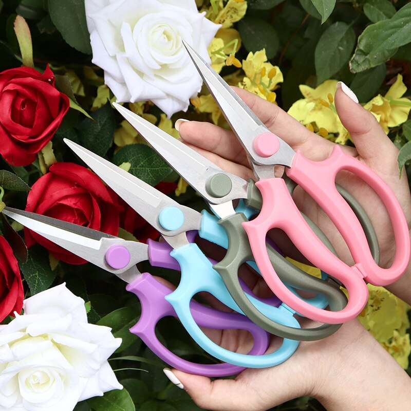 Scissors Sewing Pink Cute Tailor Scissor Cross-stitch Cutter Paper Embroidery Garden Pruner Shears Handicraft Accessories Tools