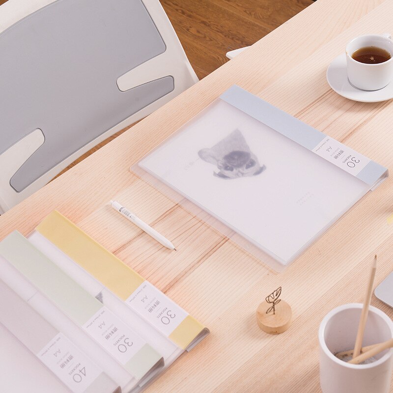A4 data volume 72442 folder file volume 30 pages multi layer insert pvc bag folders portfolio storage folder file organizer