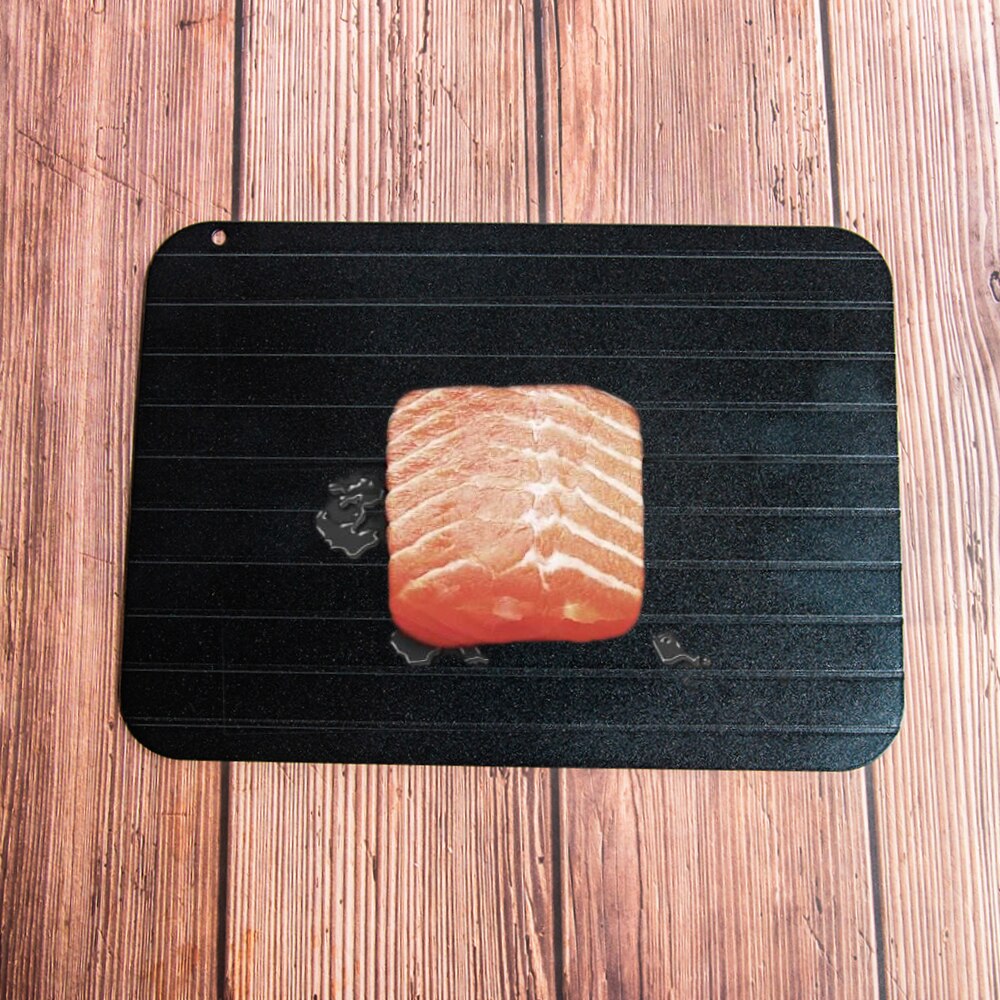 Snel ontdooien lade ontdooien bevroren voedsel vlees fruit snel ontdooien bord ontdooien keuken gadget gereedschap