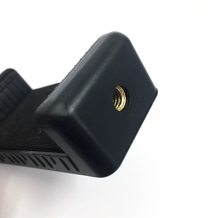 GAQOU Universal Phone Holder Clip for Mobile Bracket Monopod Camera Tripod Mount Holder Stand for iPhone Samsung Xiaomi Phone