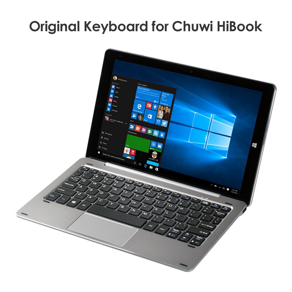 Magnetic Tablet Keyboard Kit Computer Safety Ultrathin Keypad Household Parts for CHUWI HiBOOK PRO/HiBOOK/Hi10 Pro