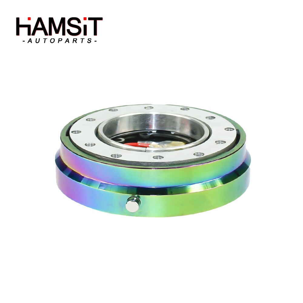 Hamsit Racing Modified Steering Wheel Thin Quick Release Device Kit 7 Color Accessories High-end Security anti-theft convenient