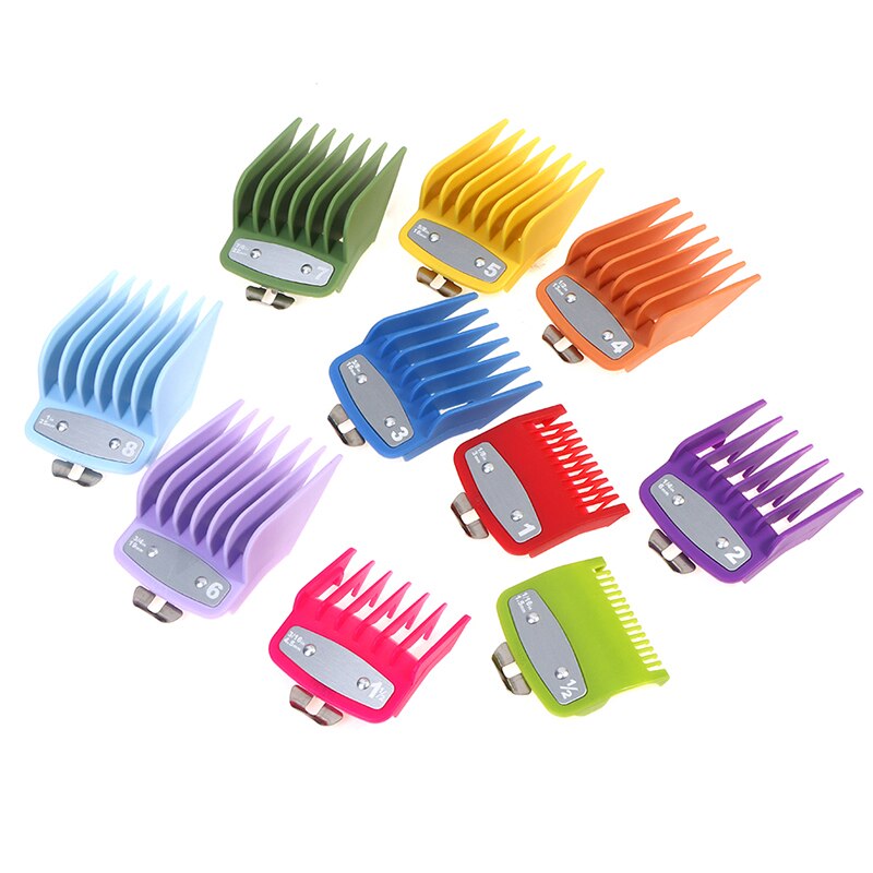 Tondeuse à cheveux 1.5mm-25mm, peigne de limite, kit de fixation Guide pour tondeuse Wahl, accessoires de coupe, 2/8 pièces